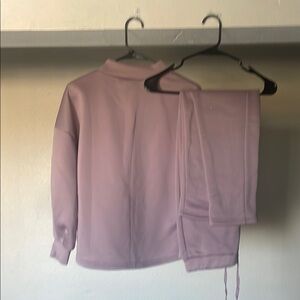 Women's Lavender Jacket and Pants Set